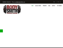 Tablet Screenshot of bodysmithkc.com